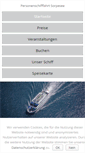 Mobile Screenshot of personenschifffahrt-sorpesee.de